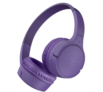 Słuchawki bezprzewodowe Belkin SoundForm Mini Nauszne Dla Dzieci Bluetooth 5.3 Purpurowy