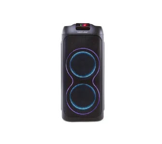 Power Audio Zehnder Party Box PB1000 100W Radio FM Mikrofon Bluetooth Czarny