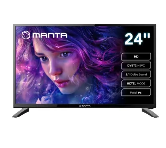 Telewizor Manta MATV001LHN24 24" LED HD Ready 60Hz DVB-T2