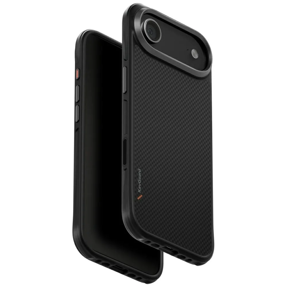 Etui UNIQ Keva do iPhone Air Magclick Charging Czarny