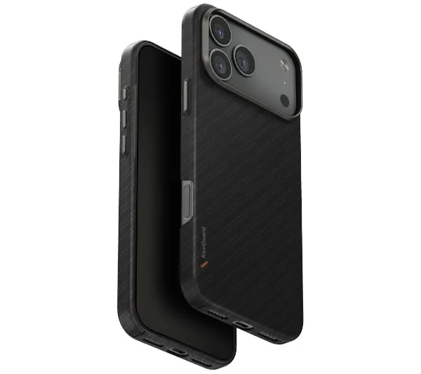 Etui UNIQ Keva Edge MagClick Charging do Apple iPhone 17 Pro Max Czarny