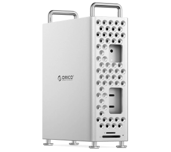 Obudowa Orico MS10‑5P‑SV‑EP do MacMini M4 z Obudową na Dysk M2. NVMe Srebrny