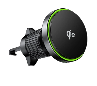 Uchwyt magnetyczny Unitek P1404ABK01 Qi2 38W Czarny