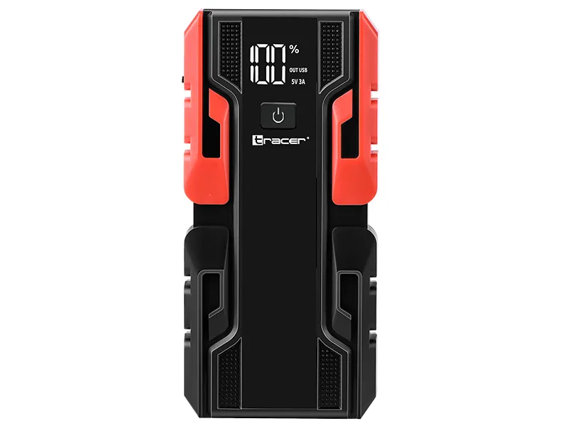 Rozrusznik Tracer Jump Starter Boosty-1 12V 10000mAh 1600A Czarno-czerwony