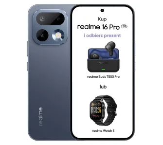 Smartfon realme 16 Pro 5G 8/512GB 6,78" 144Hz 200Mpix Szary