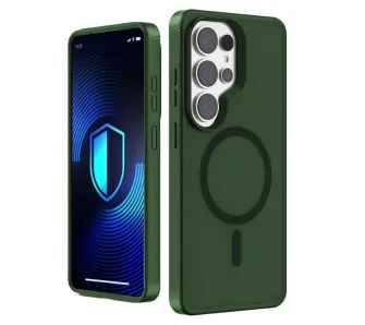Etui 3mk Hardy Hazy MagCase do Galaxy S25 Ultra Zielony