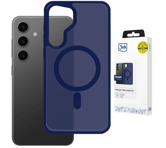 Etui 3mk Hardy Hazy MagCase do Galaxy S25 Niebieski