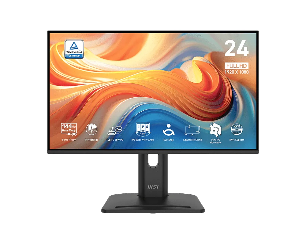Monitor MSI PRO MP245PHG E14  23,8" Full HD IPS 144Hz 1ms MPRT