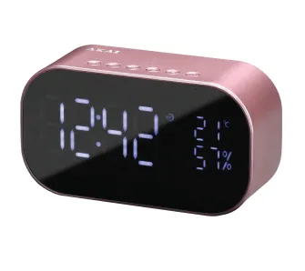 Radiobudzik AKAI ABTS-S2G Złoty