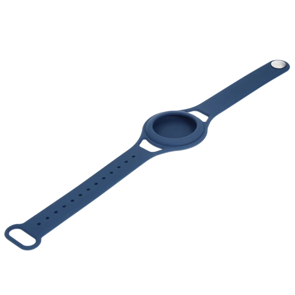 Pasek Bizon Case Locator Child do Apple AirTag Niebieski