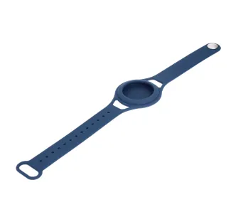 Pasek Bizon Case Locator Child do Apple AirTag Niebieski