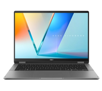 Laptop ASUS Vivobook 14 Flip TP3407SA-SG146W OLED 14" Ultra 5 226V 16GB RAM 512GB Dysk SSD Win11 Szary Funkcje AI