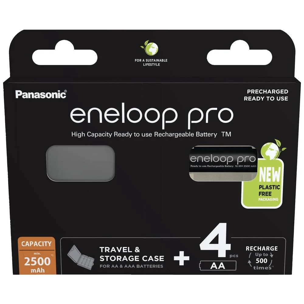 Akumulator Panasonic Eneloop Pro AA 2500mAh 4szt.