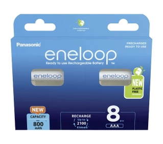 Panasonic Eneloop AAA 800mAh 8szt.