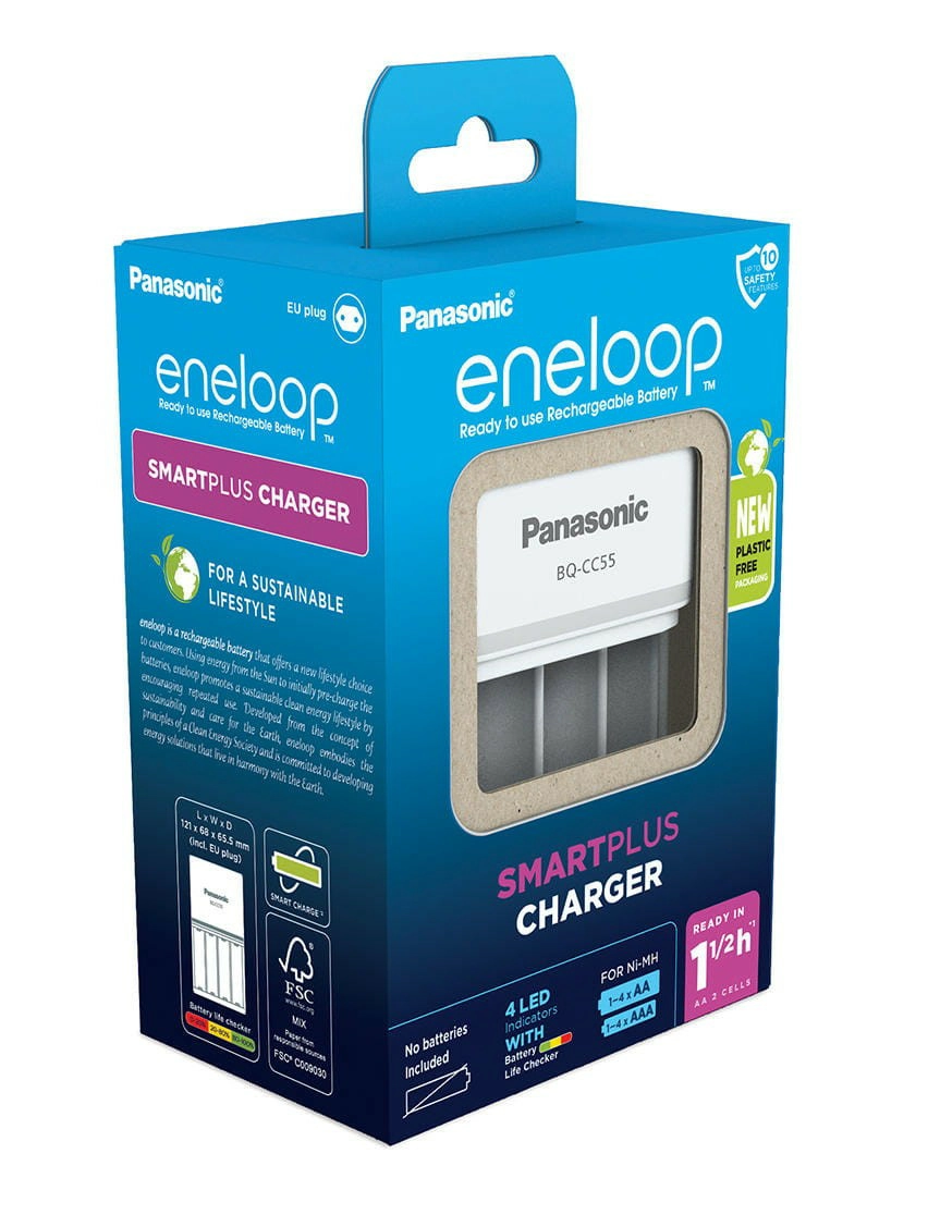 Ładowarka Panasonic Smart&Quick BQCC55 Bez Akumulatora