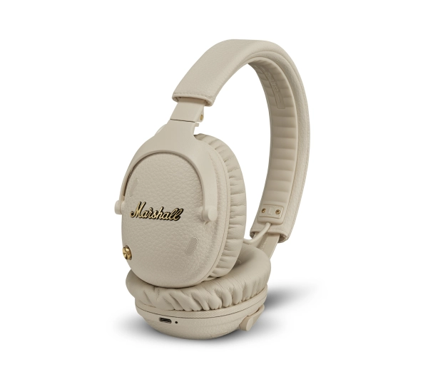 Marshall Monitor III ANC Nauszne Bluetooth 5.3 Kremowy