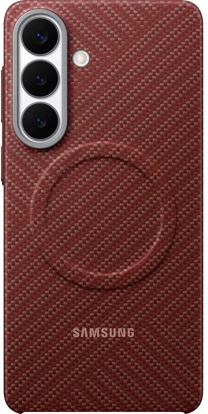 Etui Samsung Carbon Magnet do Galaxy S26 Czerwony