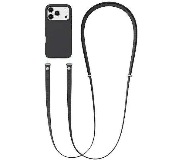 USAMS Smycz do telefonu 1.08-2.08m czarna