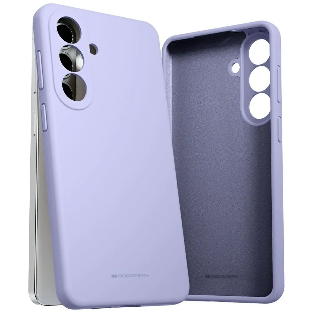 Etui Mercury Silicone do Samsung Galaxy S26+ Lawendowa szarość