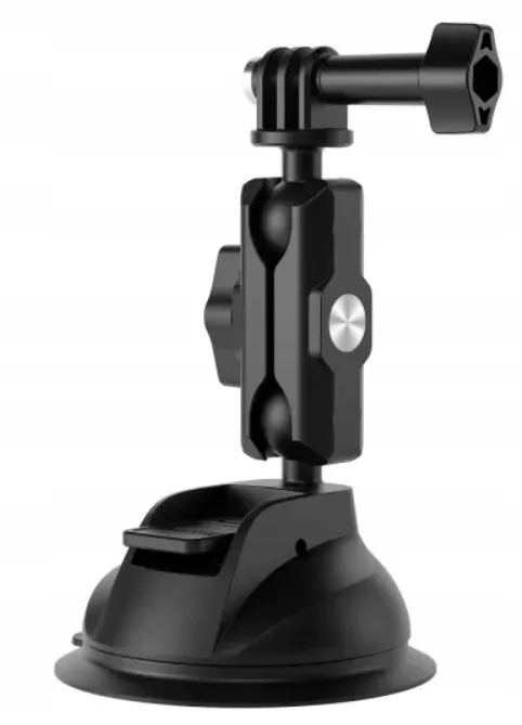 Mocowanie przyssawka Telesin TE-SUC-011 do GoPro HERO 11 10 9 8 Czarny