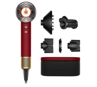 Suszarka do włosów Dyson Supersonic Nural Straight+Wavy 493117-01 Jonizacja Zimny nawiew 1600W 3 prędkości 4 temperatury