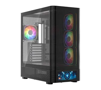 Obudowa MODECOM Volcano AQ500 ARGB Czarny