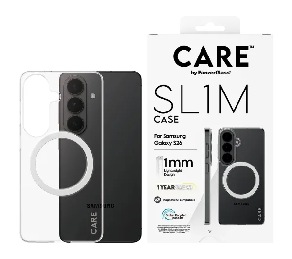 Etui PanzerGlass SL1M Case Transparent Samsung Galaxy S26