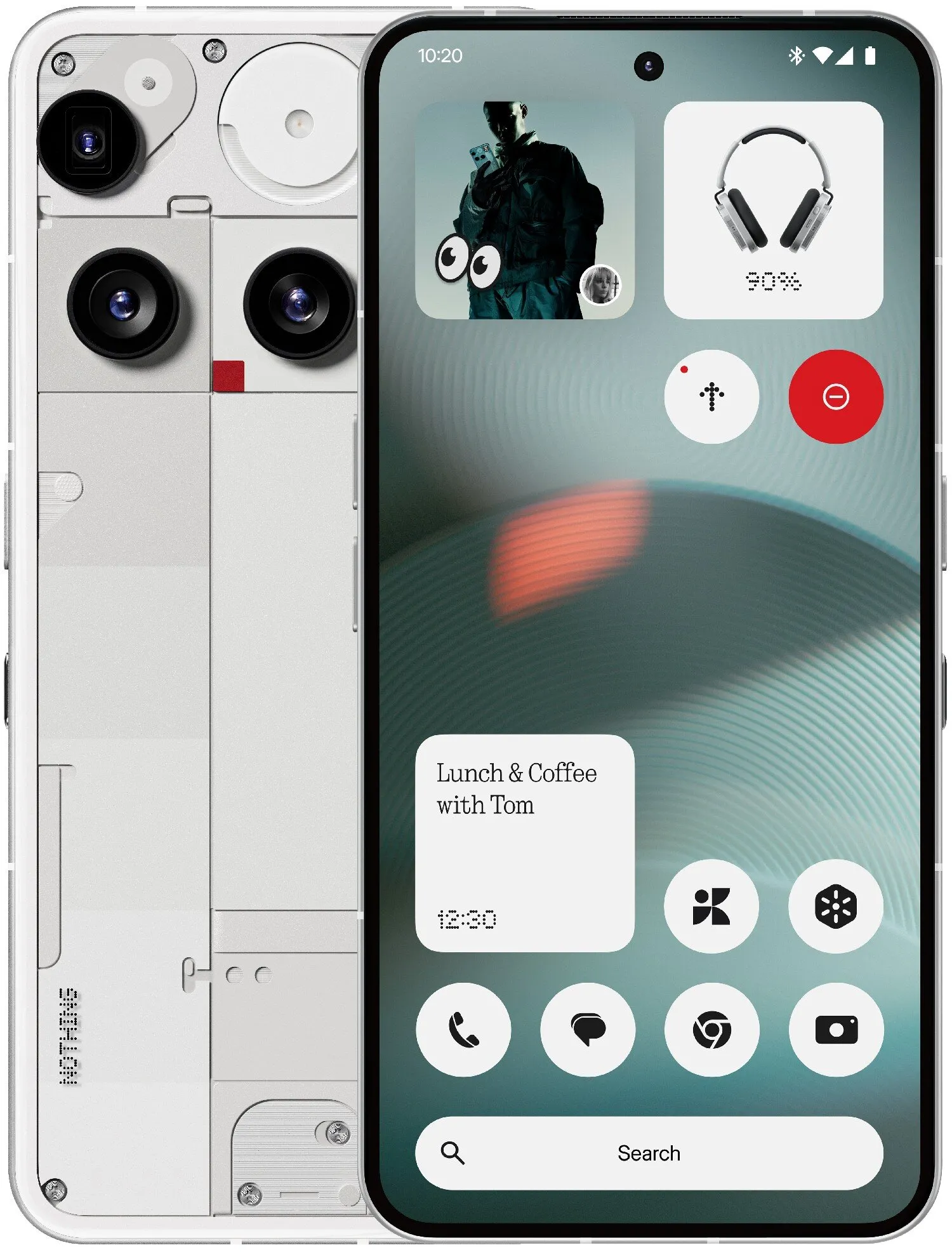 Smartfon Nothing Phone 3 5G 16/512GB 6,67" 120Hz 50Mpix Biały