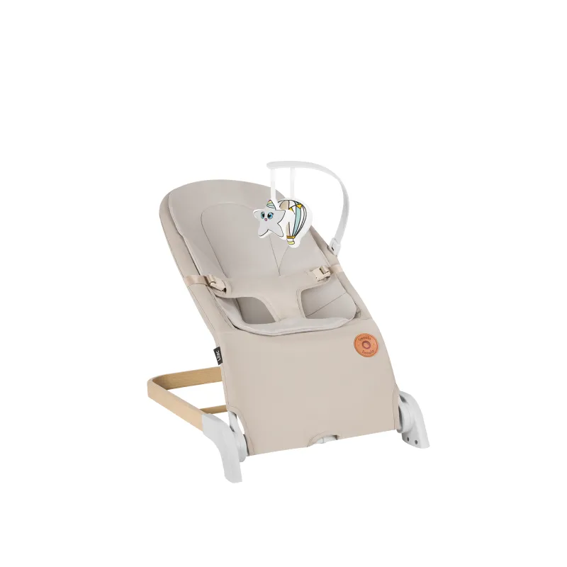 Leżak Lionelo Lilac Beige Sand
