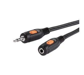 Kabel audio Vivanco 46056 jack 3.5mm 2,5m Czarny