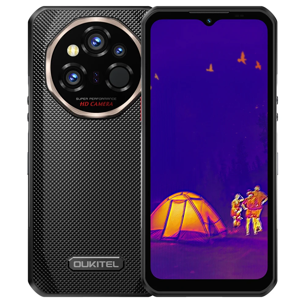 Smartfon Oukitel WP55 Ultra Thermal 6.6" 16/512GB 120Hz 108Mpix Czarny