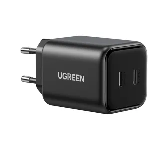 Ładowarka sieciowa UGREEN X526 GaN 45W 2x USB-C Czarny
