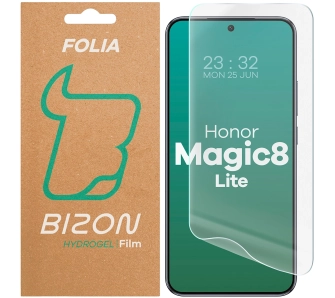 Folia hydrożelowa Bizon na ekran Film Hydrogel Front do Honor Magic8 Lite
