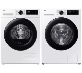 Zestaw Samsung pralka WW11DG5B25AEEO 11kg 1400obr/min + suszarka DV9MDG52A0AE 60cm 9kg