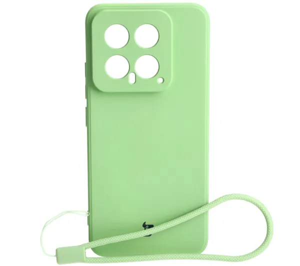 Bizon Silicone Sq do Xiaomi 14 Zielony
