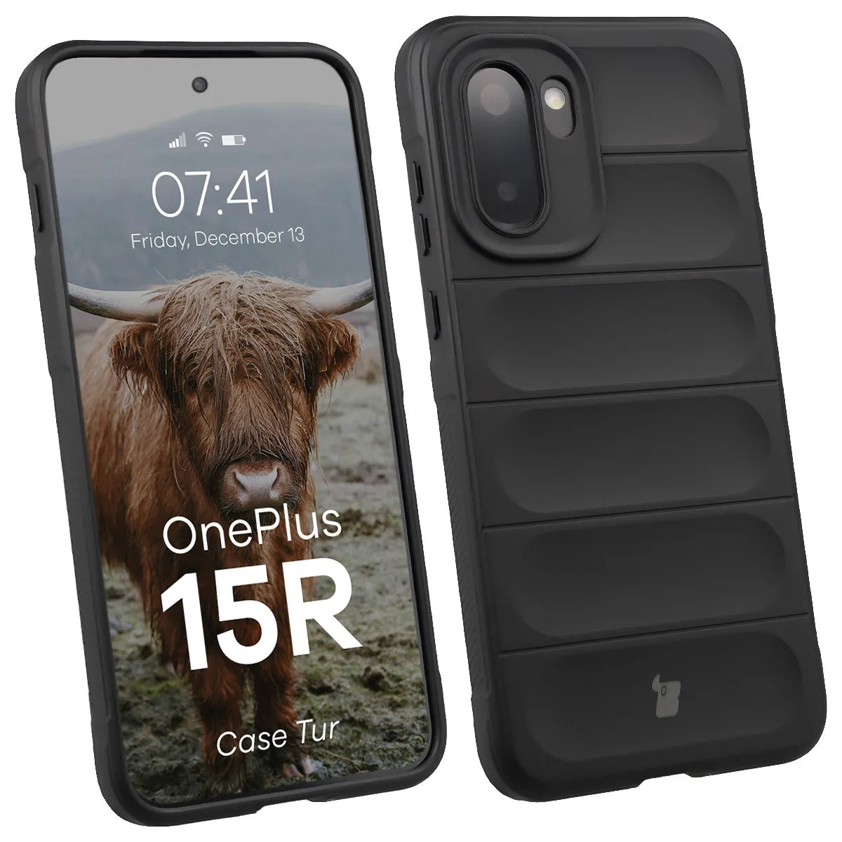 Etui Bizon Tur do OnePlus 15R Czarny