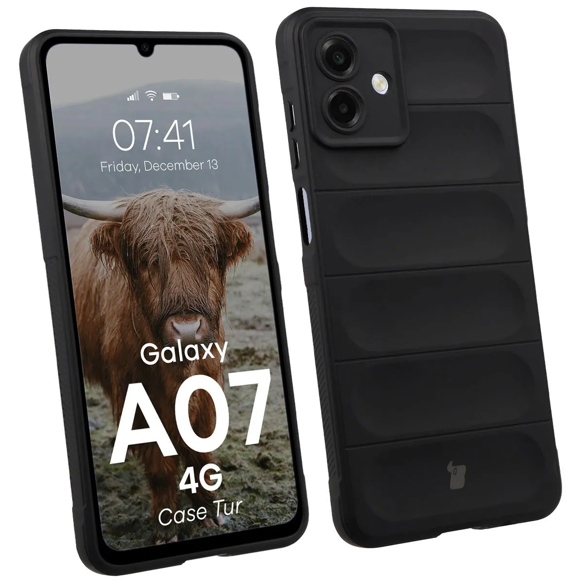Etui Bizon Tur do Galaxy A57 5G Czarny