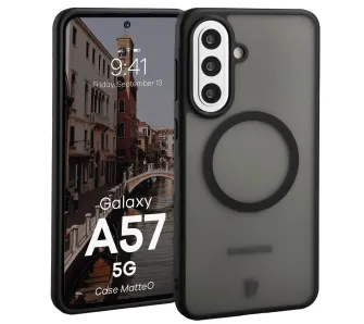 Etui Bizon MatteO do Galaxy A57 5G Czarny