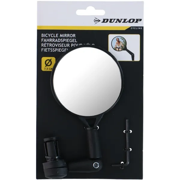 Lusterko Dunlop rowerowe 7,5cm 19cm