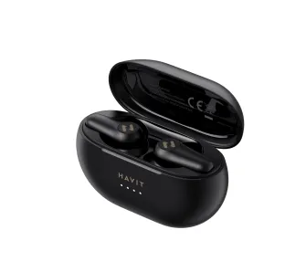 Słuchawki bezprzewodowe Havit TW915E Dokanałowe Bluetooth 5.0 Czarny