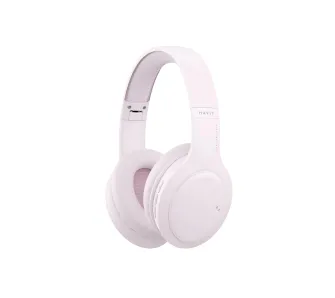 Słuchawki bezprzewodowe Havit H633BT Nauszne Bluetooth 5.3 Różowy