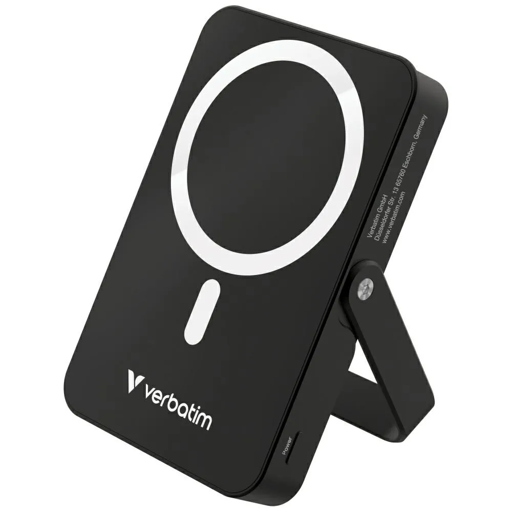 Powerbank Verbatim Charge n Go 32264 Magnetic Wireless 10000mAh 20W Czarny