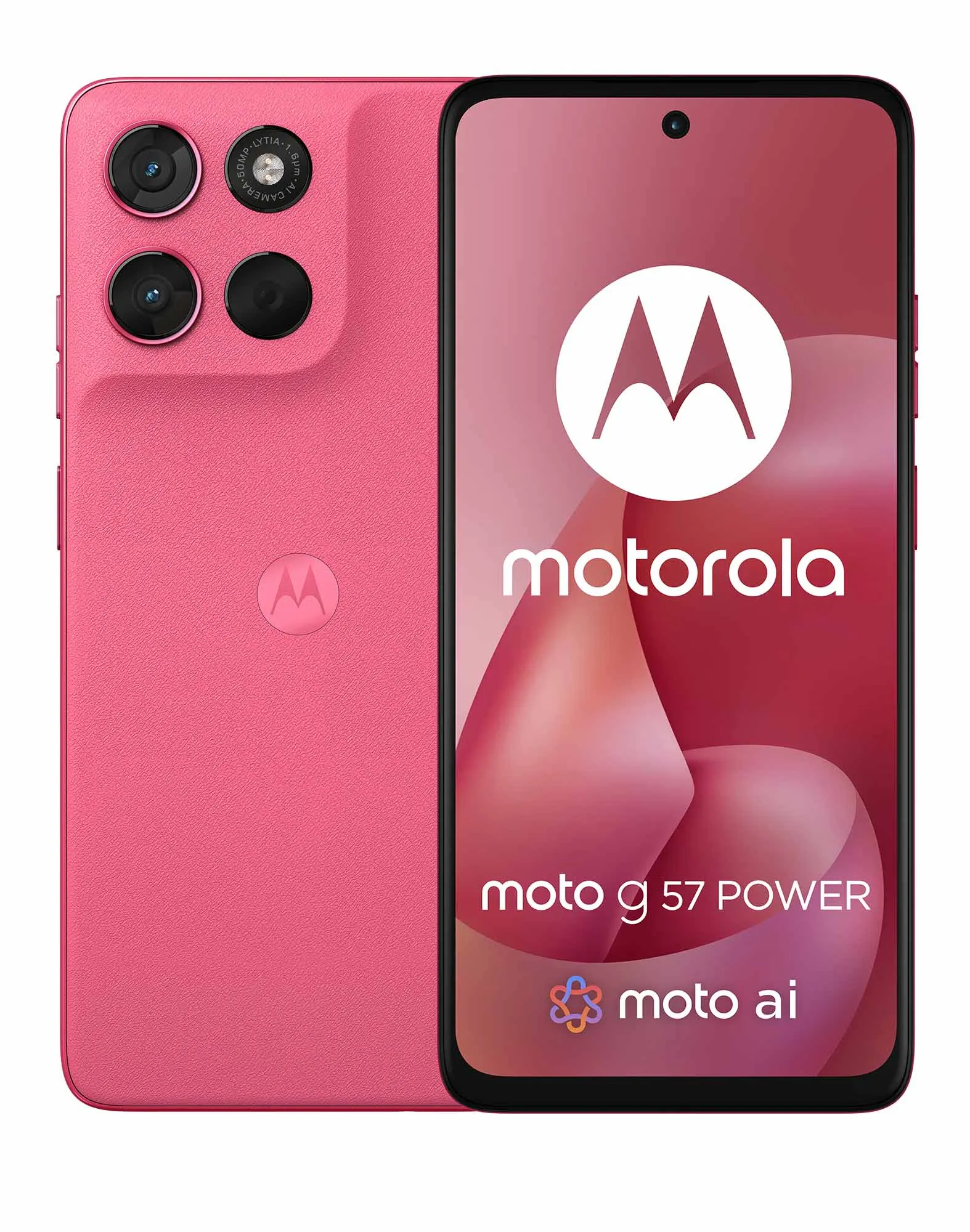 Smartfon Motorola moto g57 5G 12/256GB 6,72" 120Hz 50Mpix Różowy