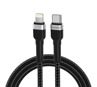 Kabel Wozinsky WNBCL2 PD 30W Lightning do USB-C 2m Czarny