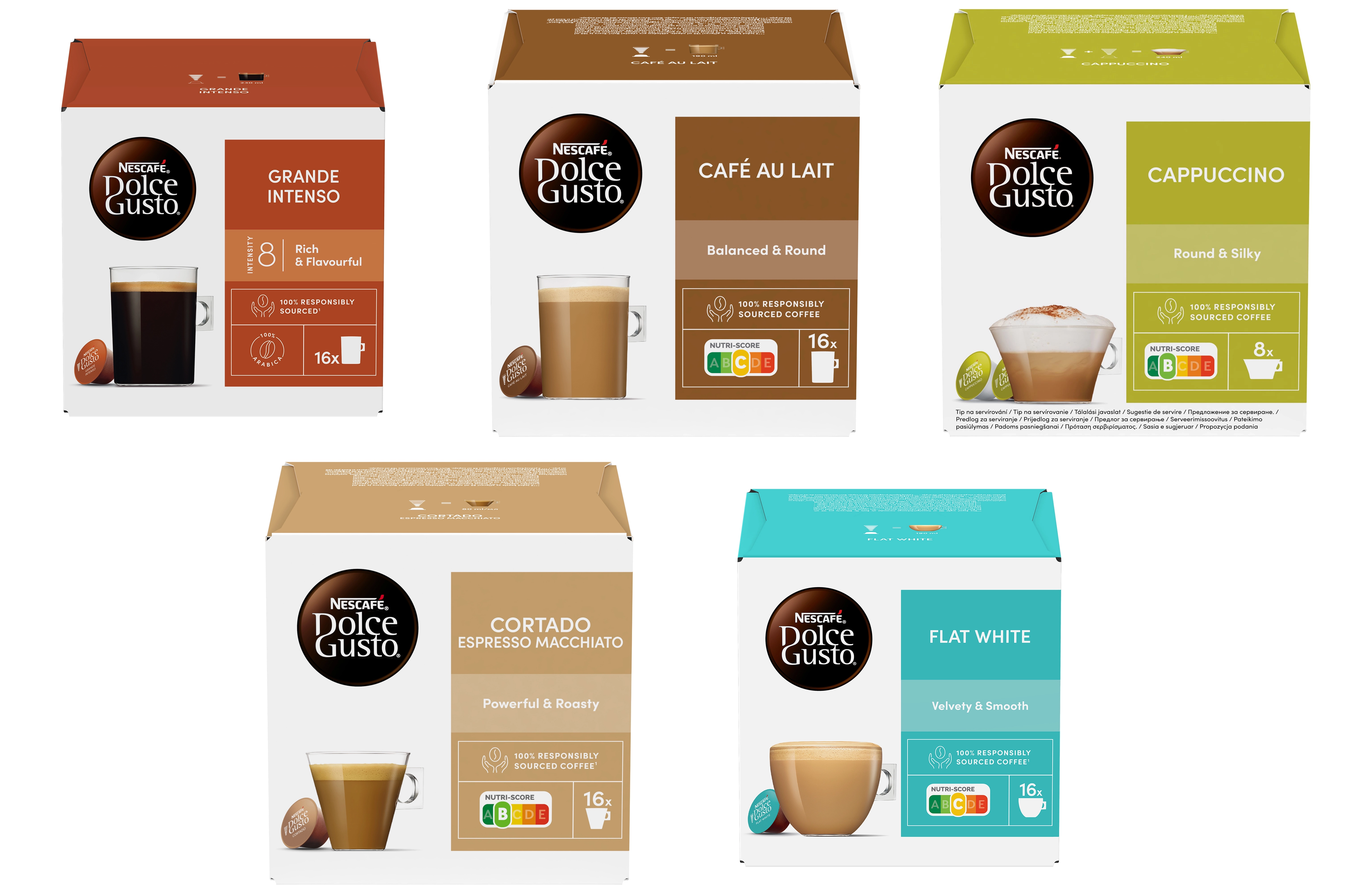 Kapsułki Nescafe Dolce Gusto Zestaw 80szt.