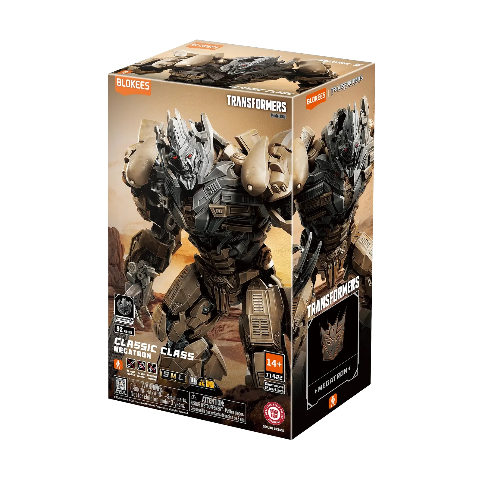 Model do składania Blokees Transformers Classic Class - Megatron