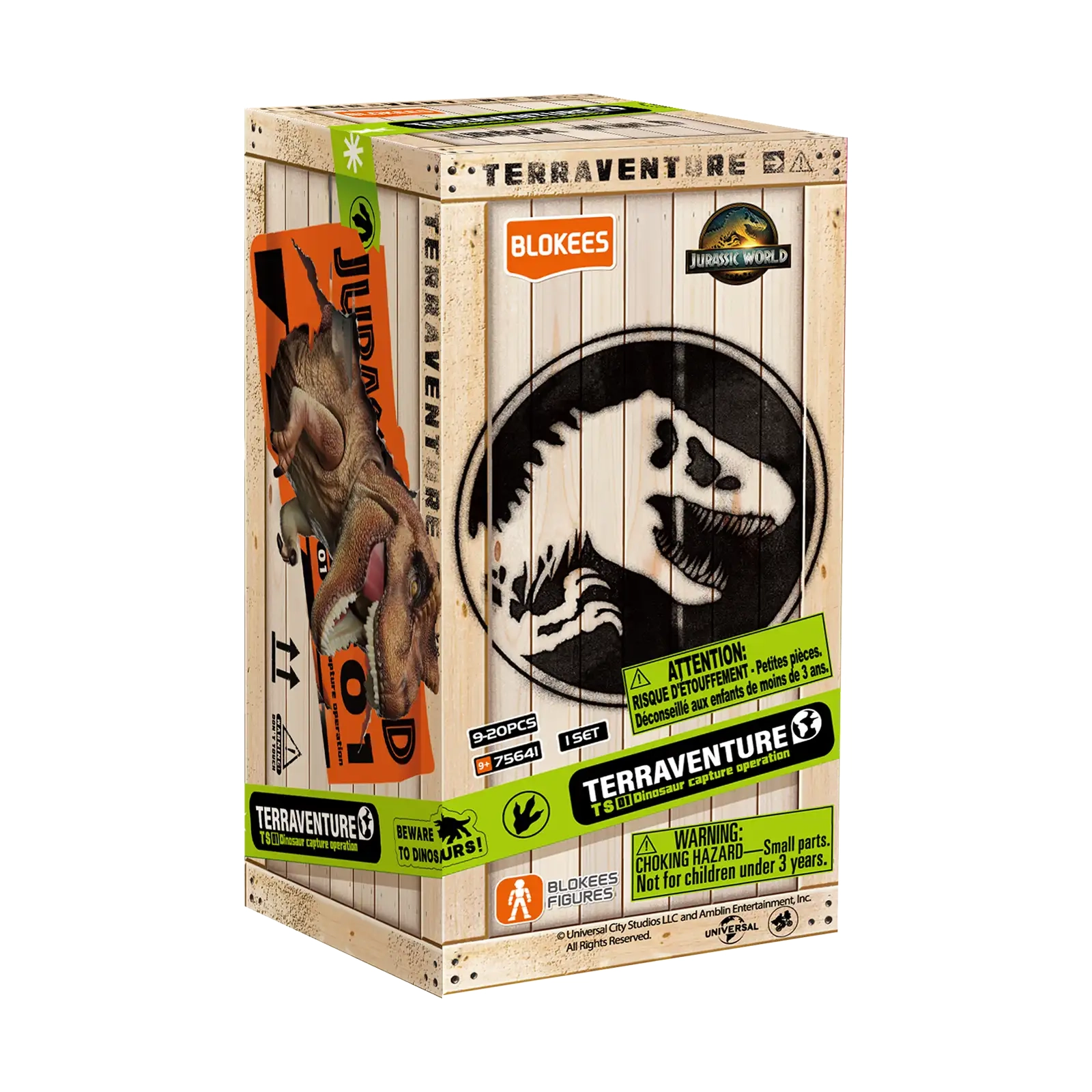 Model do składania Blokees Jurassic World – Terraventure TS01 Blind Box