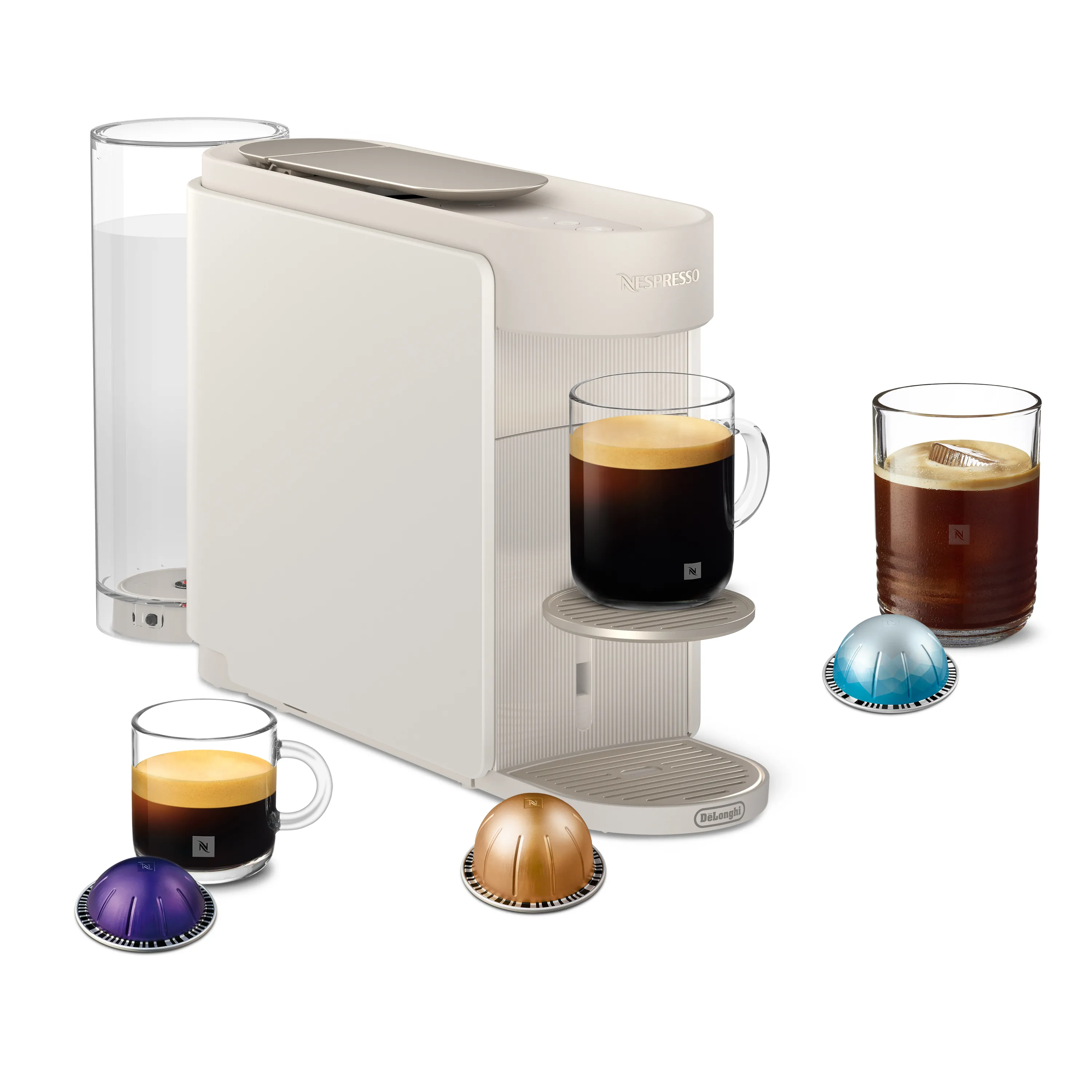 Ekspres na kapsułki Nespresso Vertuo UP Delonghi ENV200.W