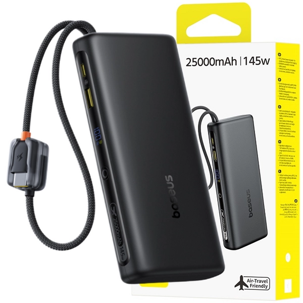 Powerbank Baseus EnerFill FC41 25000mAh 145W Czarny