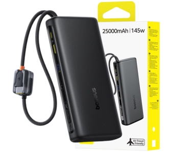 Powerbank Baseus EnerFill FC41 25000mAh 145W Czarny